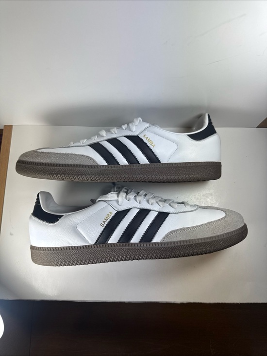 Adidas Samba OG Men’s Size 13 White Core Black Stripes Sneakers main image 8